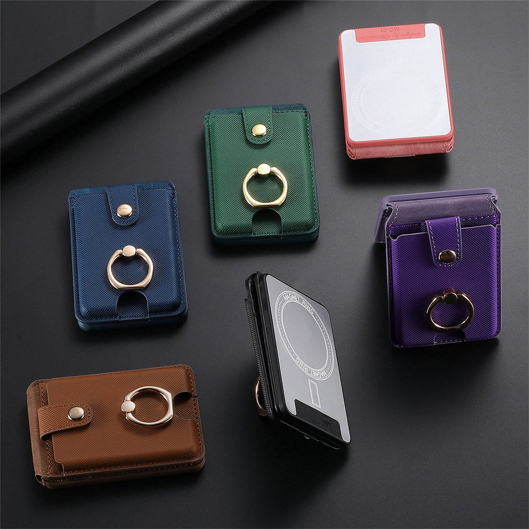 Magnetische Geldbörse, kompatibel mit MagSafe RFID Blocking Wallet für iPhone