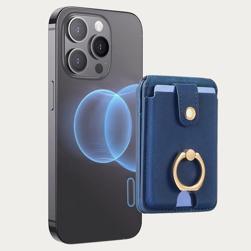 Magnetische Geldbörse, kompatibel mit MagSafe RFID Blocking Wallet für iPhone