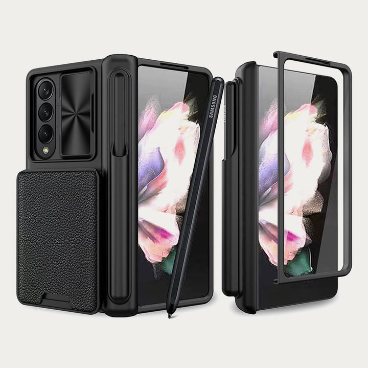 Handyhülle Wallet für Galaxy Z Fold 4/5 mit abnehmbarem Kartenhalter