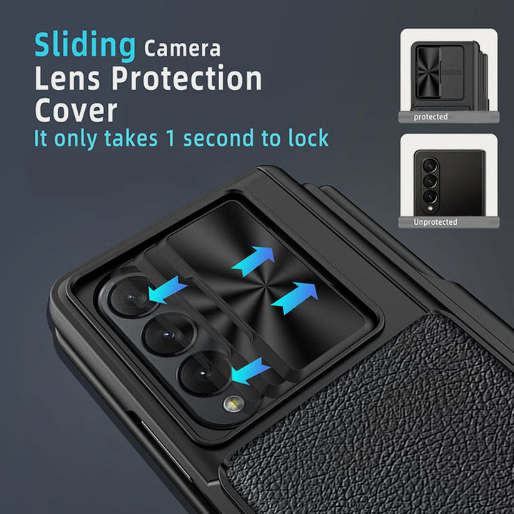 Handyhülle Wallet für Galaxy Z Fold 4/5 mit abnehmbarem Kartenhalter