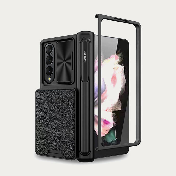 Handyhülle Wallet für Galaxy Z Fold 4/5 mit abnehmbarem Kartenhalter