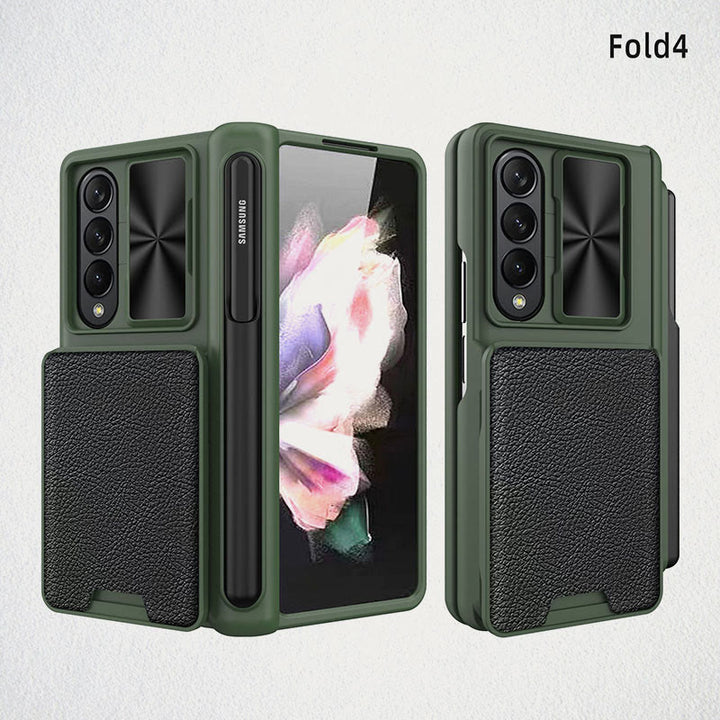 Handyhülle Wallet für Galaxy Z Fold 4/5 mit abnehmbarem Kartenhalter