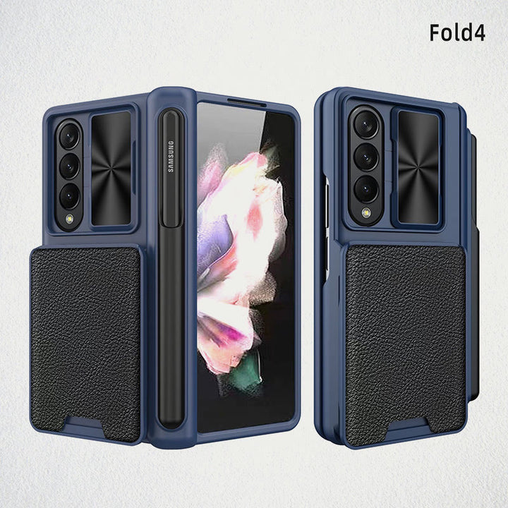 Handyhülle Wallet für Galaxy Z Fold 4/5 mit abnehmbarem Kartenhalter