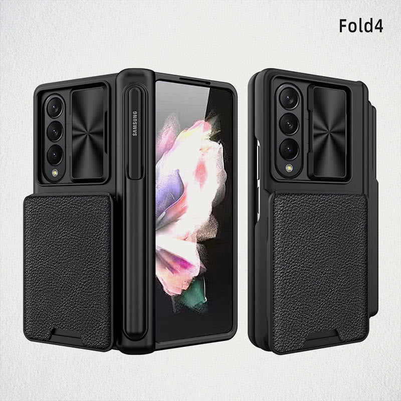 Handyhülle Wallet für Galaxy Z Fold 4/5 mit abnehmbarem Kartenhalter
