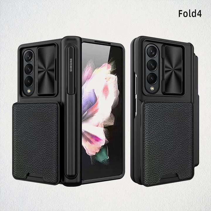 Handyhülle Wallet für Galaxy Z Fold 4/5 mit abnehmbarem Kartenhalter