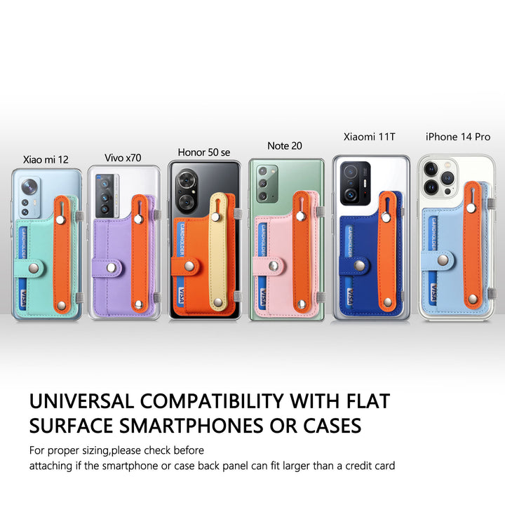 Universal Telefon Brieftasche Kreditkarte Telefon Griffe Mini Telefon Brieftasche Stick