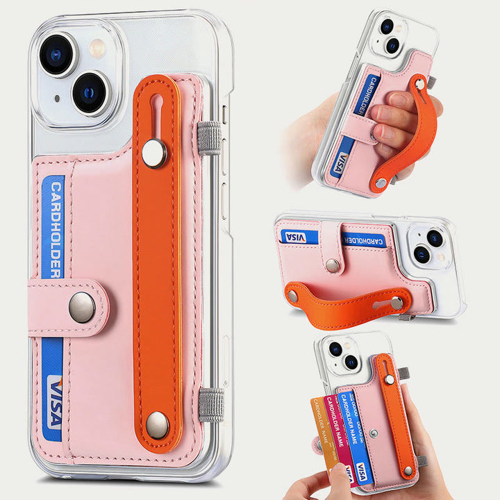 Universal Telefon Brieftasche Kreditkarte Telefon Griffe Mini Telefon Brieftasche Stick