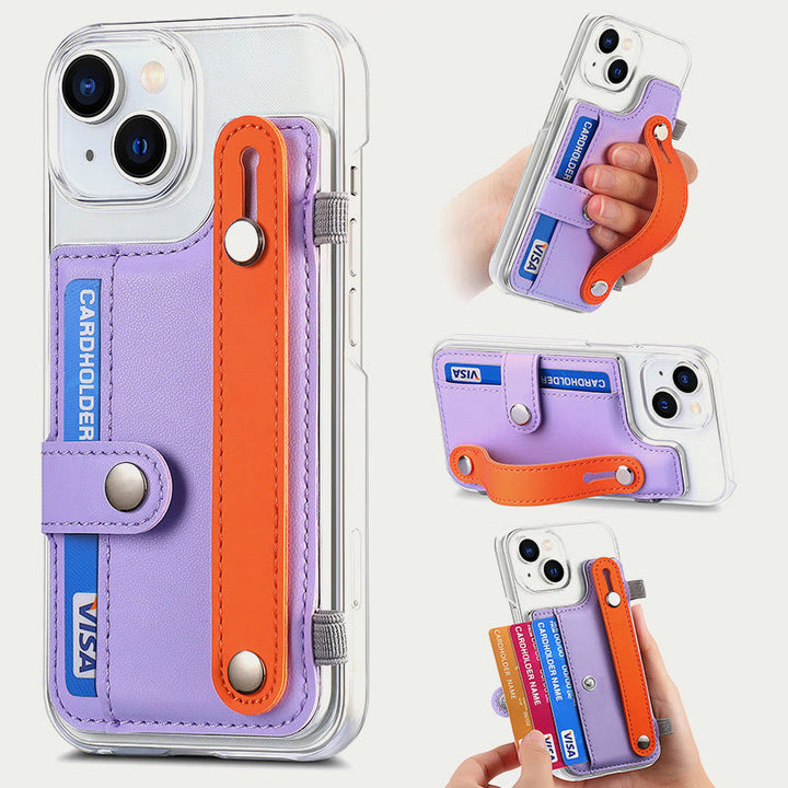 Universal Telefon Brieftasche Kreditkarte Telefon Griffe Mini Telefon Brieftasche Stick