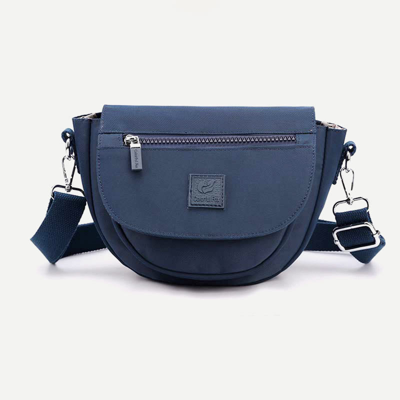 Wasserdichte Nylon Sattel Tasche Kleine Crossbody Schulter Sling Geldbörse