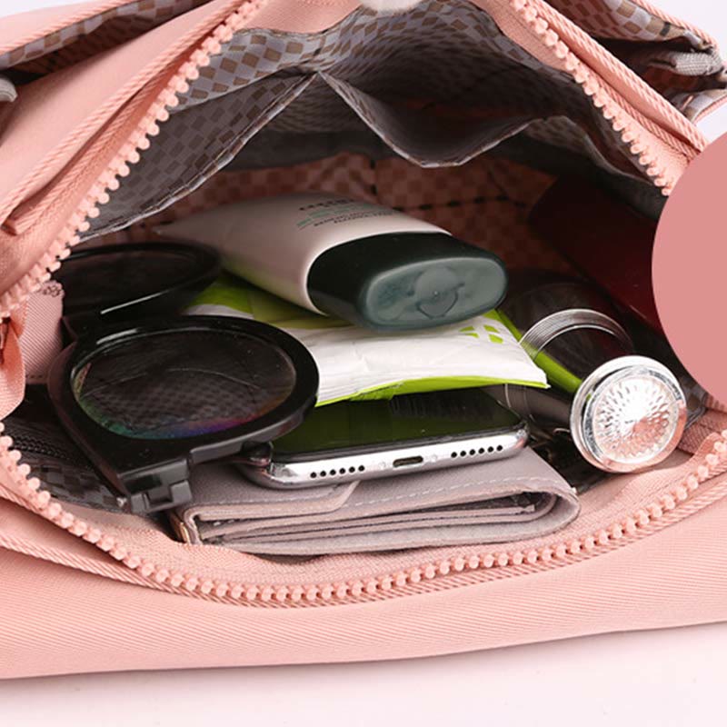 Wasserdichte Nylon Sattel Tasche Kleine Crossbody Schulter Sling Geldbörse