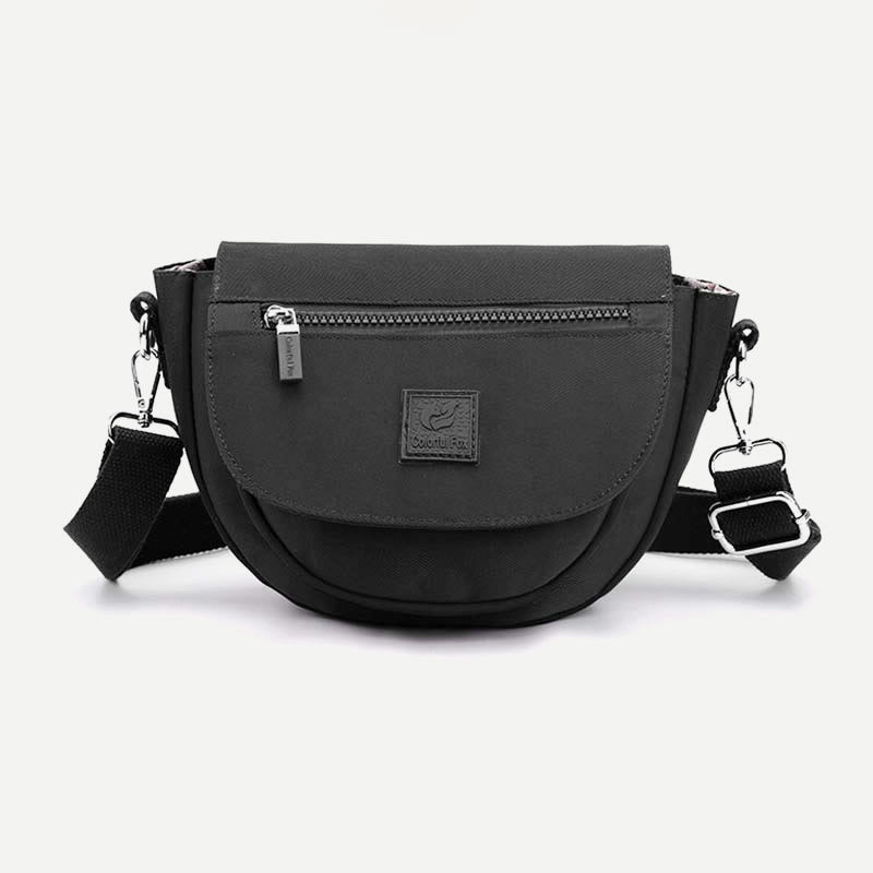 Wasserdichte Nylon Sattel Tasche Kleine Crossbody Schulter Sling Geldbörse
