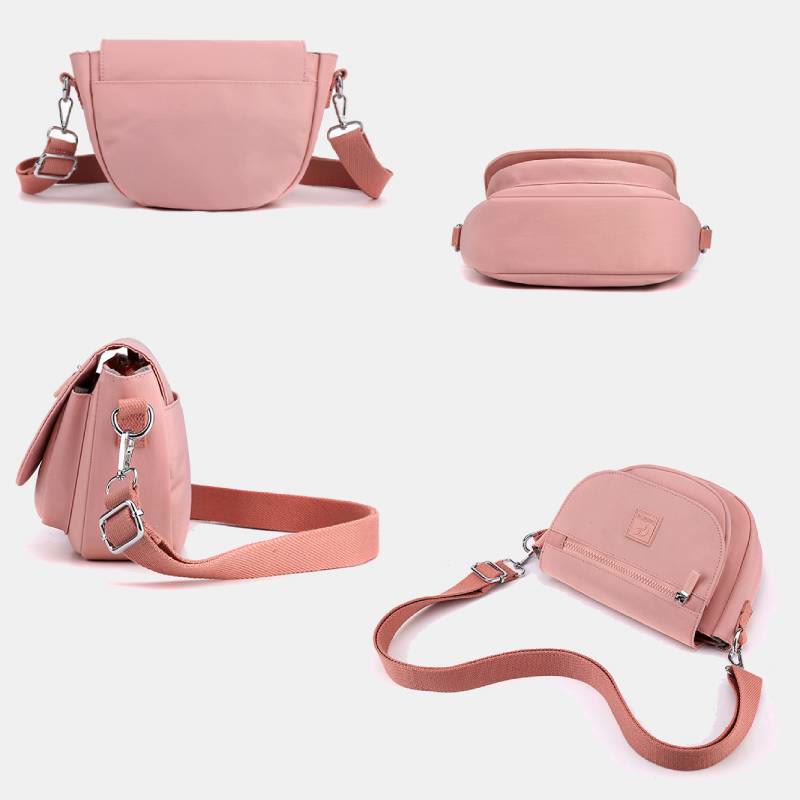 Wasserdichte Nylon Sattel Tasche Kleine Crossbody Schulter Sling Geldbörse