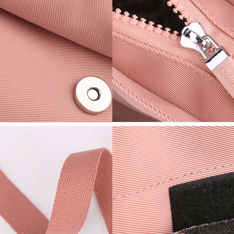 Wasserdichte Nylon Sattel Tasche Kleine Crossbody Schulter Sling Geldbörse