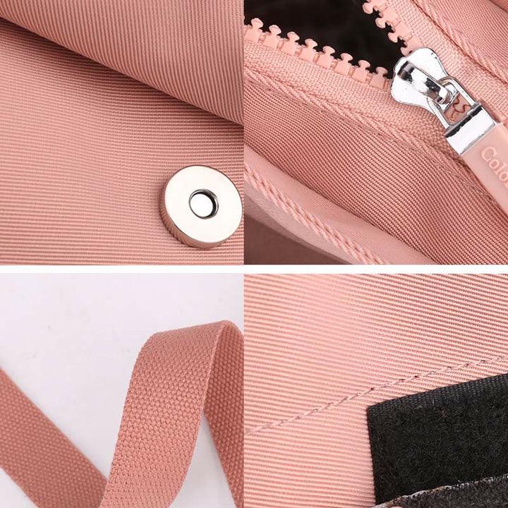Wasserdichte Nylon Sattel Tasche Kleine Crossbody Schulter Sling Geldbörse