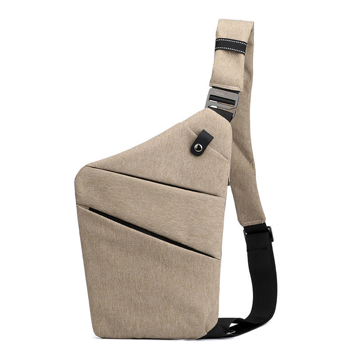 Diebstahlsichere, wasserdichte Sport-Brusttasche
