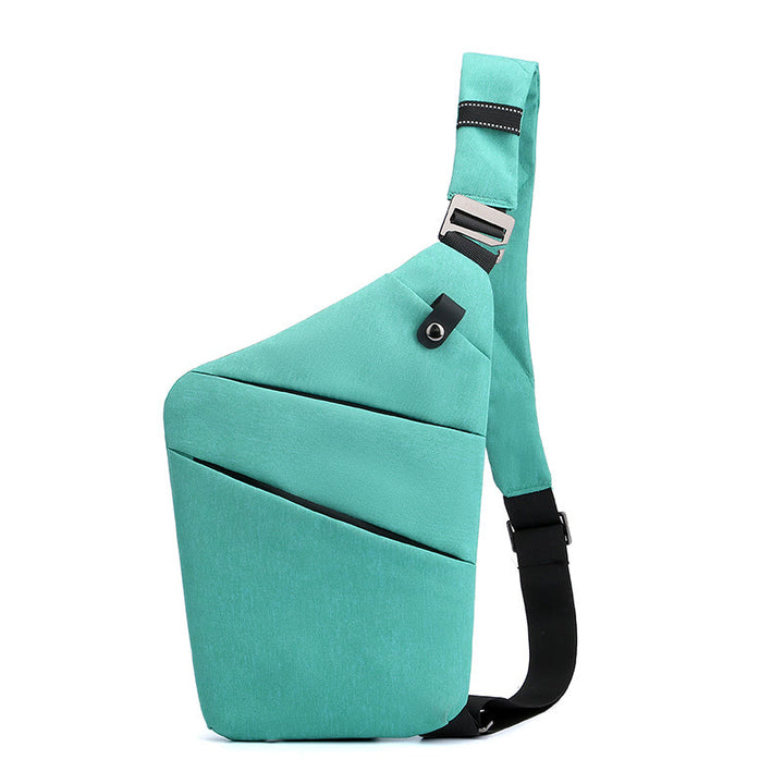 Diebstahlsichere, wasserdichte Sport-Brusttasche