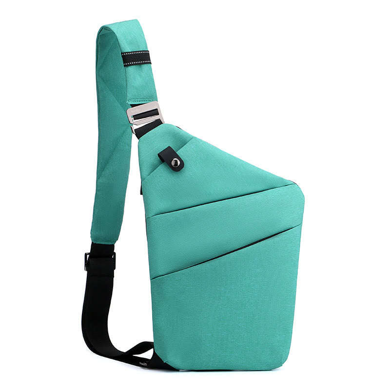 Diebstahlsichere, wasserdichte Sport-Brusttasche