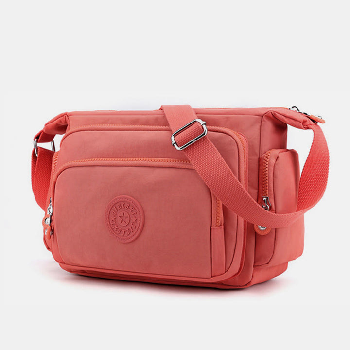 Wasserdichte, solide Umhängetasche mit mehreren Taschen - Tomate - image 19