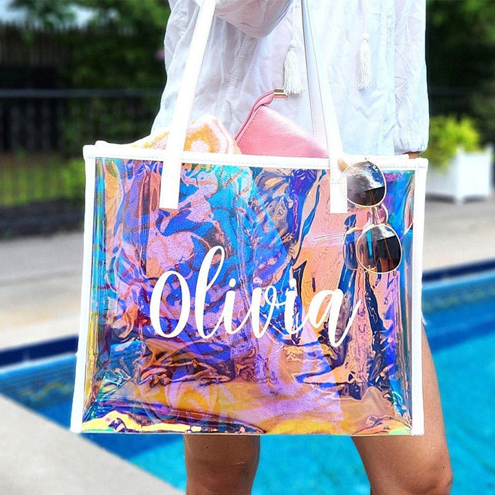 PVC Sommer Strand Tasche Wasserdichte Einkaufs Reise Tote