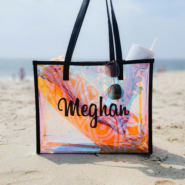 PVC Sommer Strand Tasche Wasserdichte Einkaufs Reise Tote