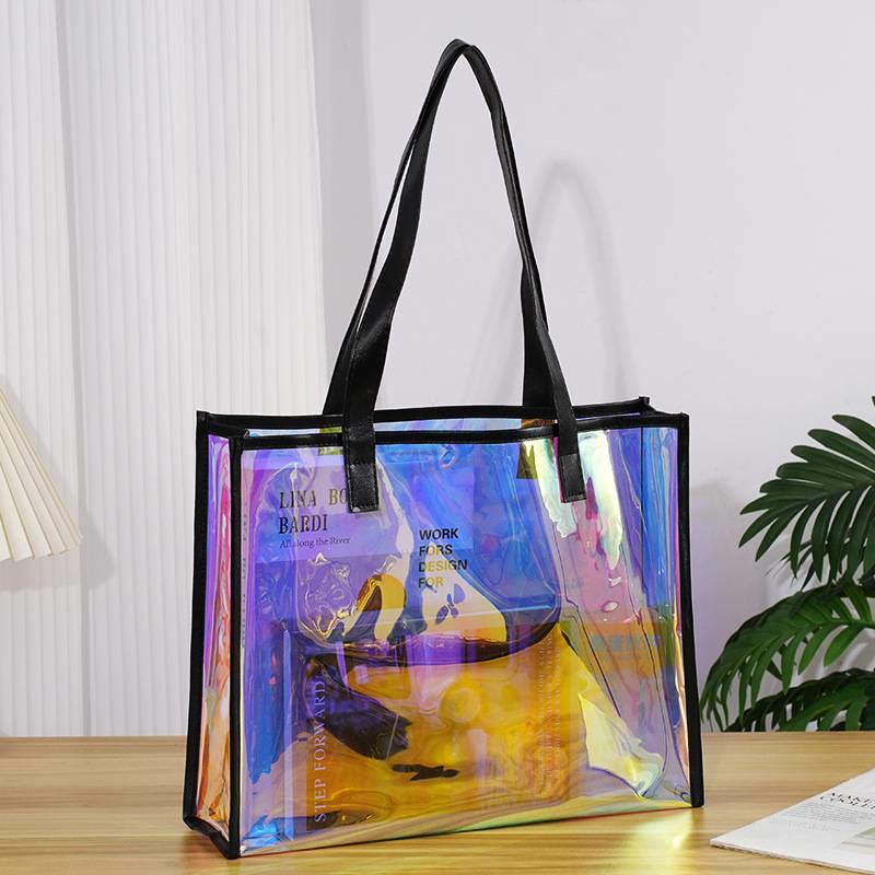 PVC Sommer Strand Tasche Wasserdichte Einkaufs Reise Tote