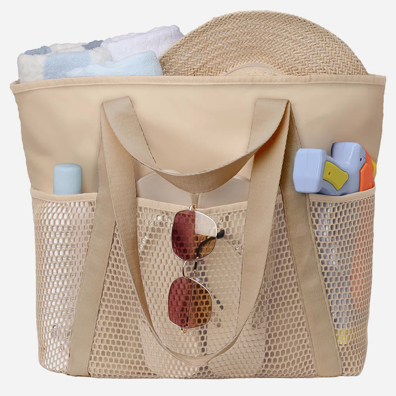 Große Kapazität, wasserdicht, sanddicht, Strandtasche, Tote, Reisesporthandtasche