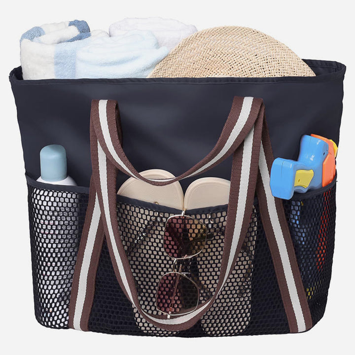 Große Kapazität, wasserdicht, sanddicht, Strandtasche, Tote, Reisesporthandtasche