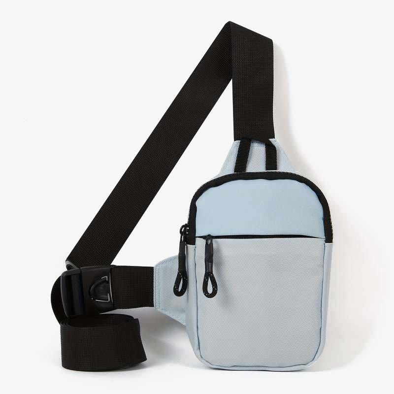 Mini-Reise-Brusttasche, Schultertasche für Damen und Herren, leicht, kleine Umhängetasche