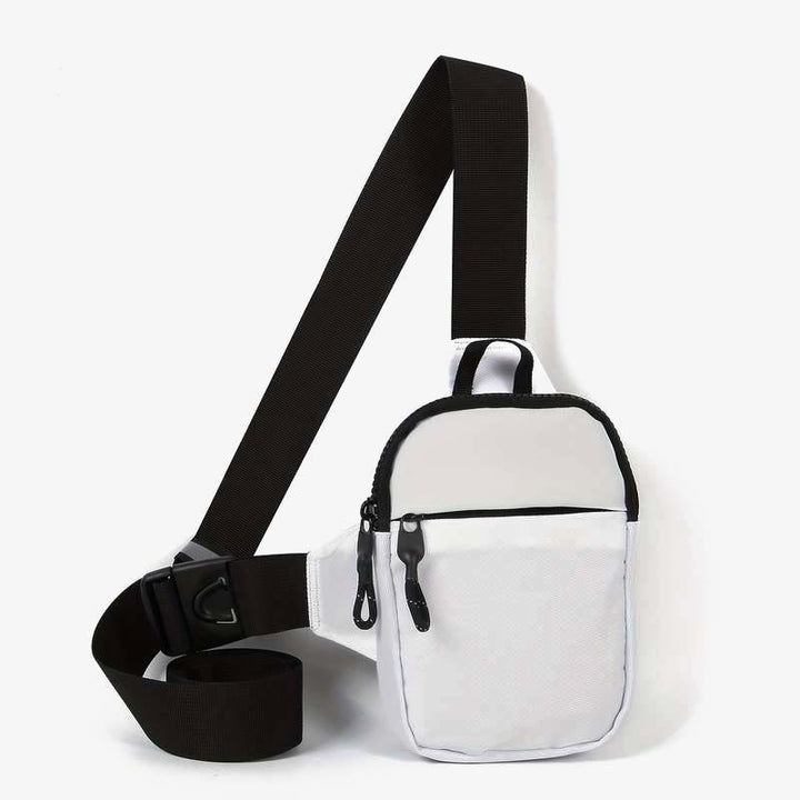 Mini-Reise-Brusttasche, Schultertasche für Damen und Herren, leicht, kleine Umhängetasche