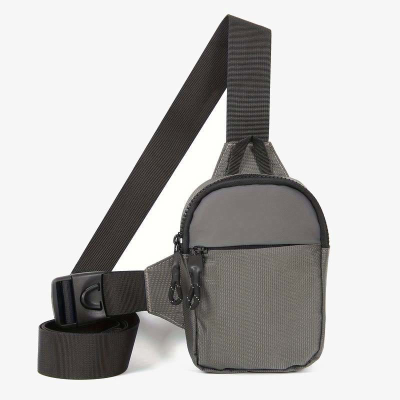 Mini-Reise-Brusttasche, Schultertasche für Damen und Herren, leicht, kleine Umhängetasche