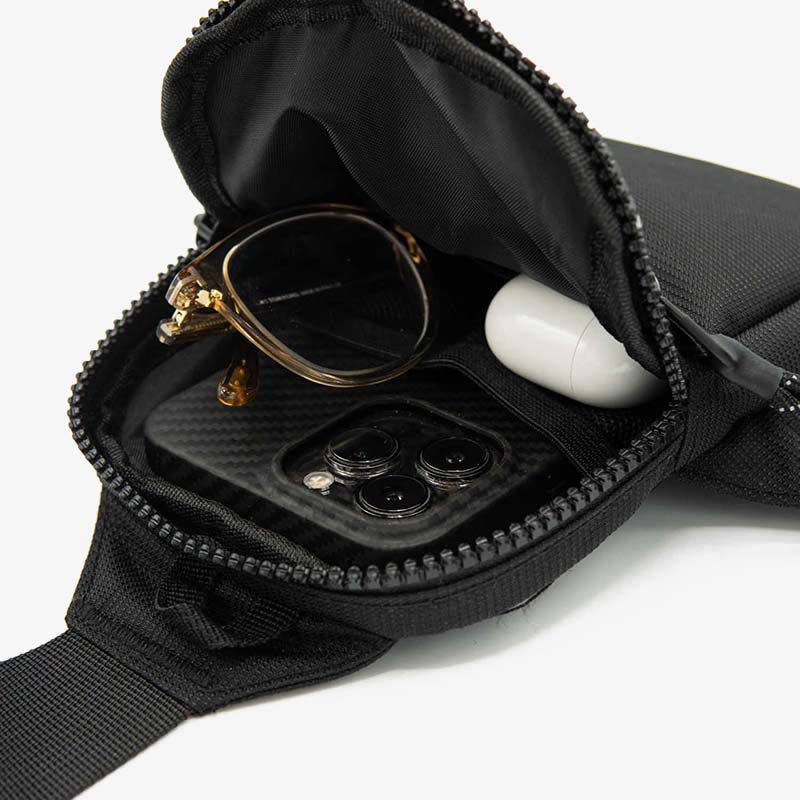 Mini-Reise-Brusttasche, Schultertasche für Damen und Herren, leicht, kleine Umhängetasche