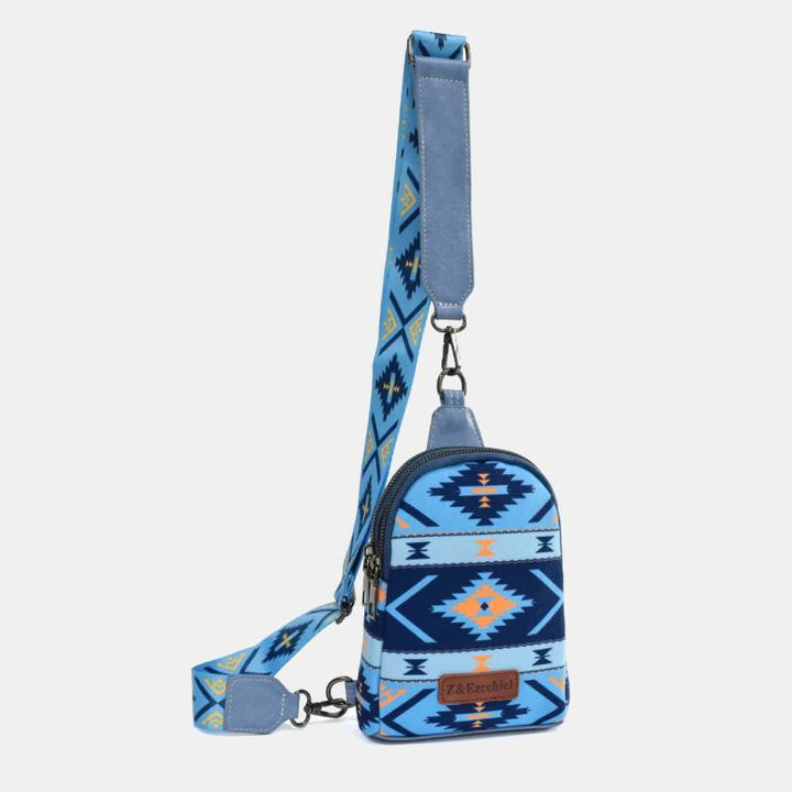 Vintage Bohemian Sling Bag Ethno-Stil Umhängetasche für Frauen
