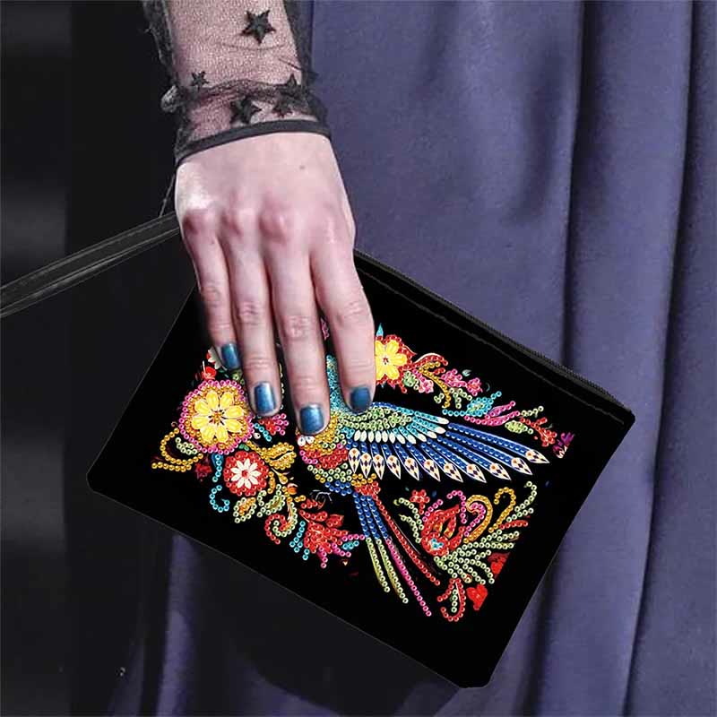 Kolibri Diamant Armband Clutch DIY Diamant Kunst Malerei Geldbörsen