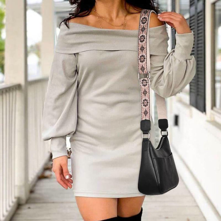 Vintage Hobo Bag Umhängetasche aus veganem Leder mit breiten Riemen für Damen