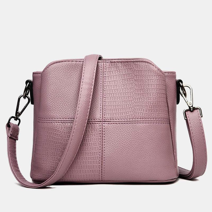 Geldbörsen und Handtaschen für Damen, Umhängetasche aus PU mit mehreren Fächern