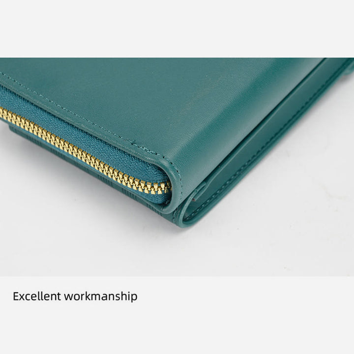 Handy-Umhängetasche, Geldbörse mit Riemen-Design, Kunstleder, für Damen