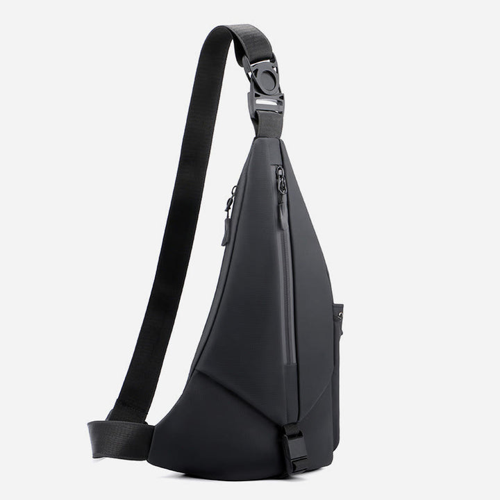 Wasserdichte reflektierende Schultertasche Brusttasche für Männer Reise Sport Geldbörsen