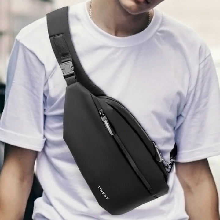 Leichte Reisetasche für Männer Trendy One-Shoulder Sling Bag Daypack