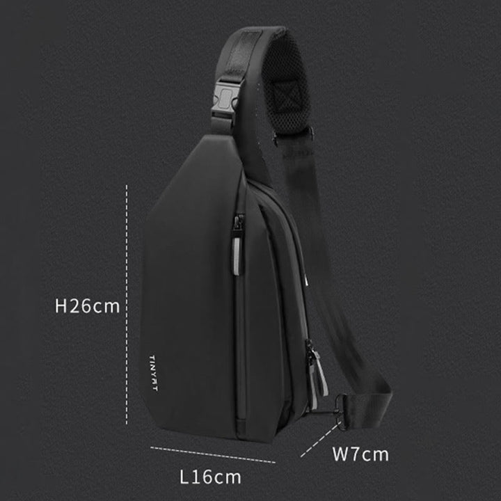 Leichte Reisetasche für Männer Trendy One-Shoulder Sling Bag Daypack
