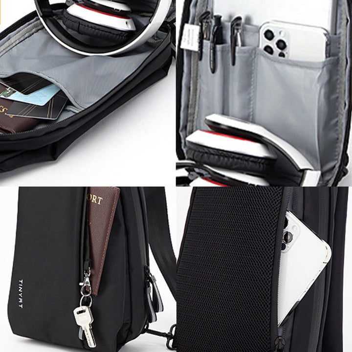 Leichte Reisetasche für Männer Trendy One-Shoulder Sling Bag Daypack