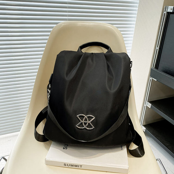 3-Wege-Einsatz Anti-Diebstahl-Rucksack Schultertasche für Frauen Maillard Braun Reisetasche
