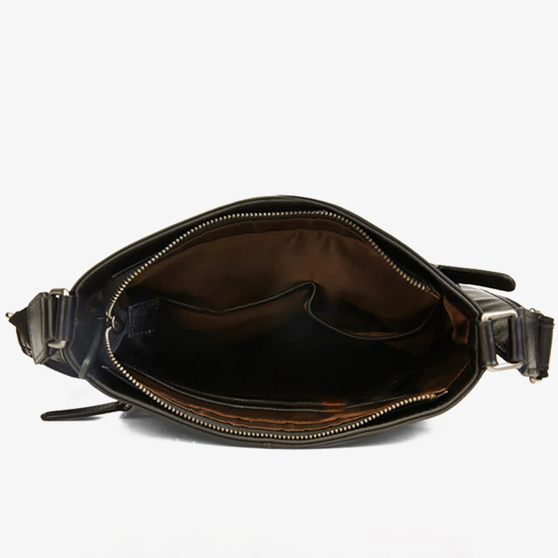 Kleine Umhängetasche aus weichem Leder für Herren, Umhängetasche, Herren-Geldbörse