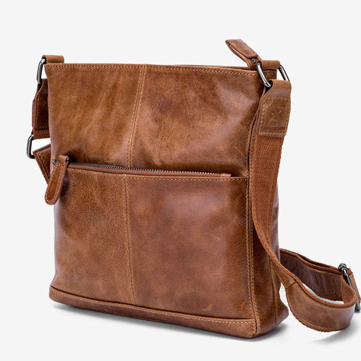 Kleine Umhängetasche aus weichem Leder für Herren, Umhängetasche, Herren-Geldbörse