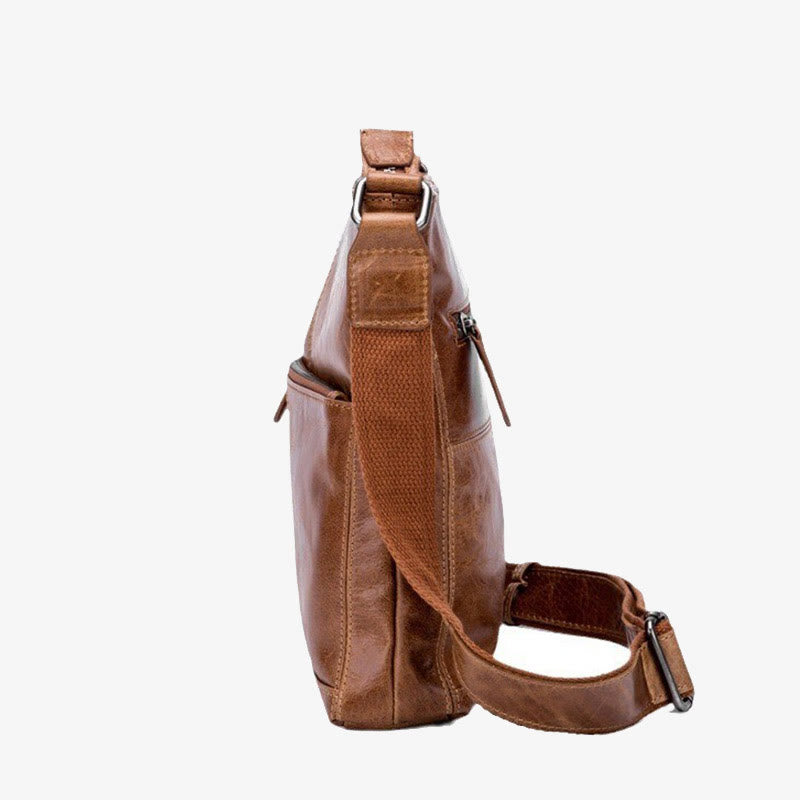Kleine Umhängetasche aus weichem Leder für Herren, Umhängetasche, Herren-Geldbörse