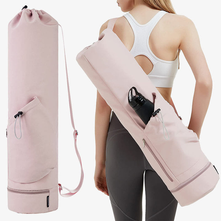 Große Kapazität Yoga Matte Tasche mit Dry Wet De Part Tasche Flammenhalter