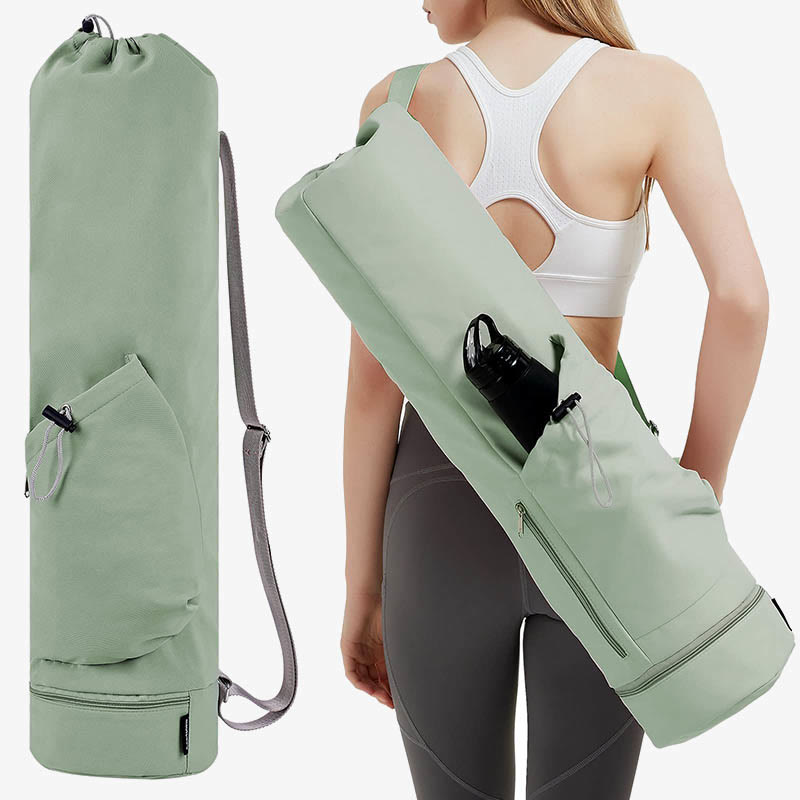 Große Kapazität Yoga Matte Tasche mit Dry Wet De Part Tasche Flammenhalter