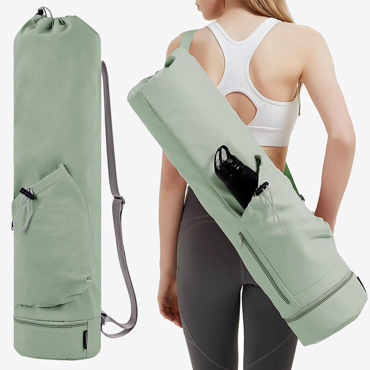 Große Kapazität Yoga Matte Tasche mit Dry Wet De Part Tasche Flammenhalter