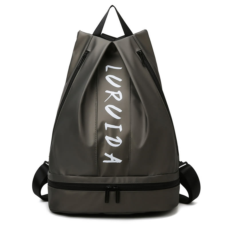 Wasserdichter Reißverschluss-Schwimmsack, Rucksack, trocken, nass, Schulter-Rucksack