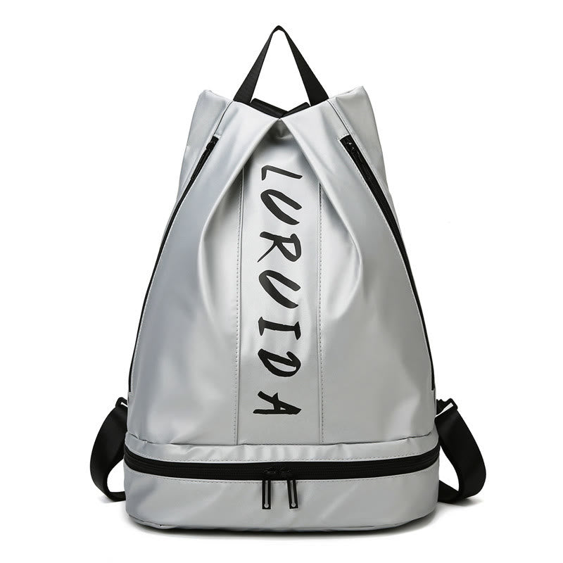 Wasserdichter Reißverschluss-Schwimmsack, Rucksack, trocken, nass, Schulter-Rucksack