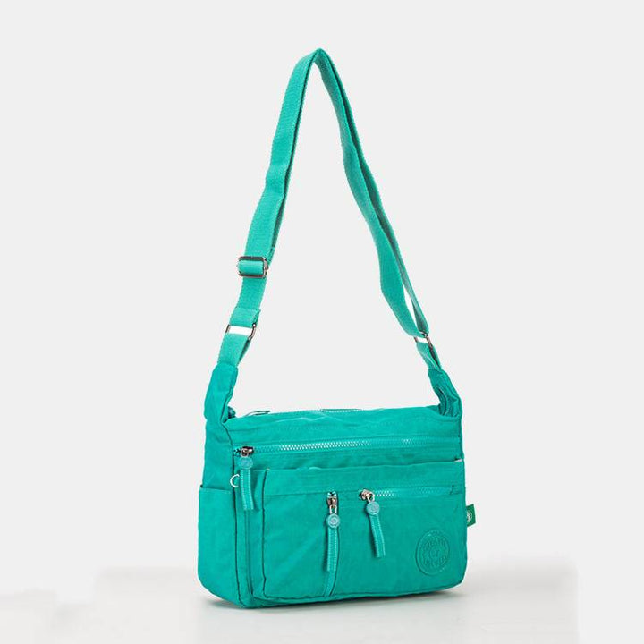 Handtasche mit mehreren Taschen für Damen, wasserdichte Umhängetasche aus Nylon für die Reise